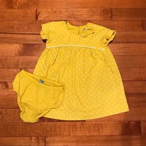 18-24M Baby Gap mustard color dress